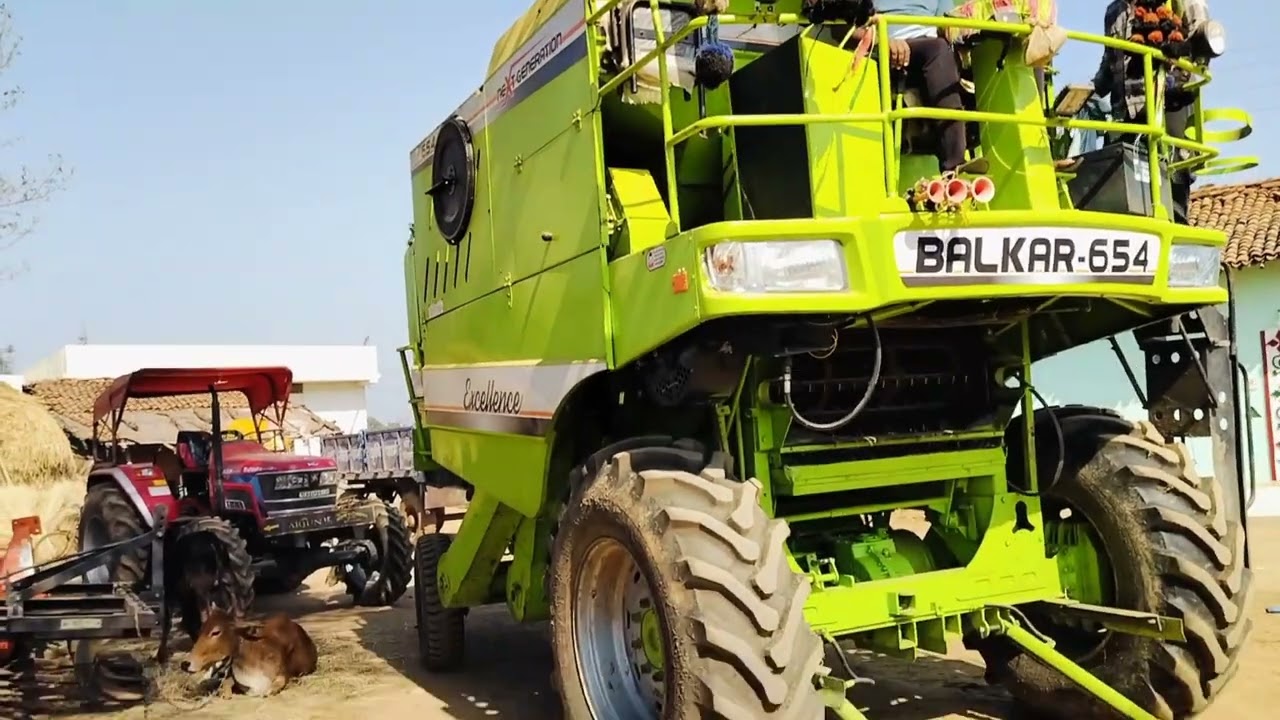 thresar change kar rahe hai balkar 654 4x4 HARVESTER ka , कंबाइन हार्वेस्टर वायरल हुआ देखो आज ही