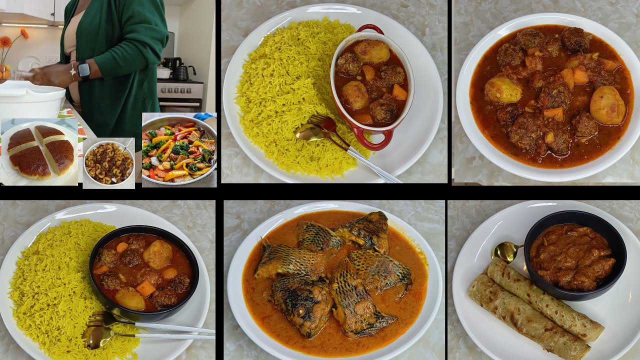 Dinner ideas/cook with me for a few days