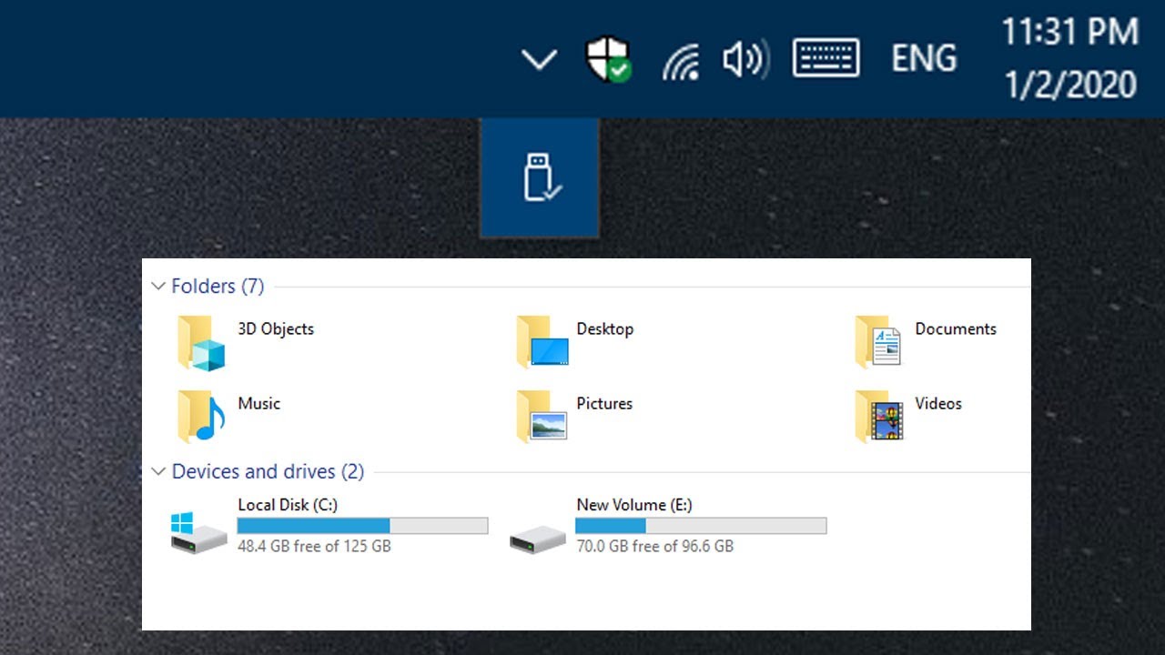 USB-накопитель обнаружен, но не отображается — Windows 10/8/7