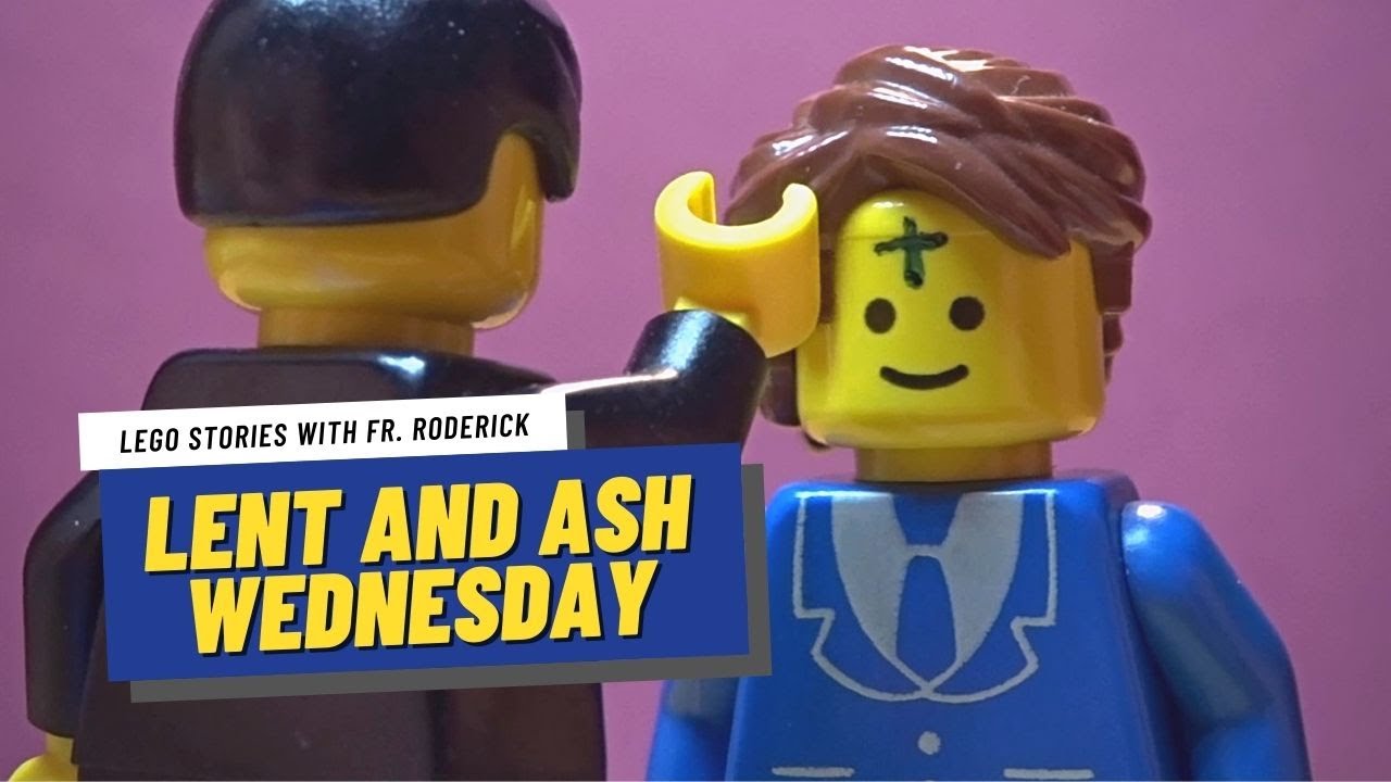 Lent and Ash Wednesday explained with Lego
