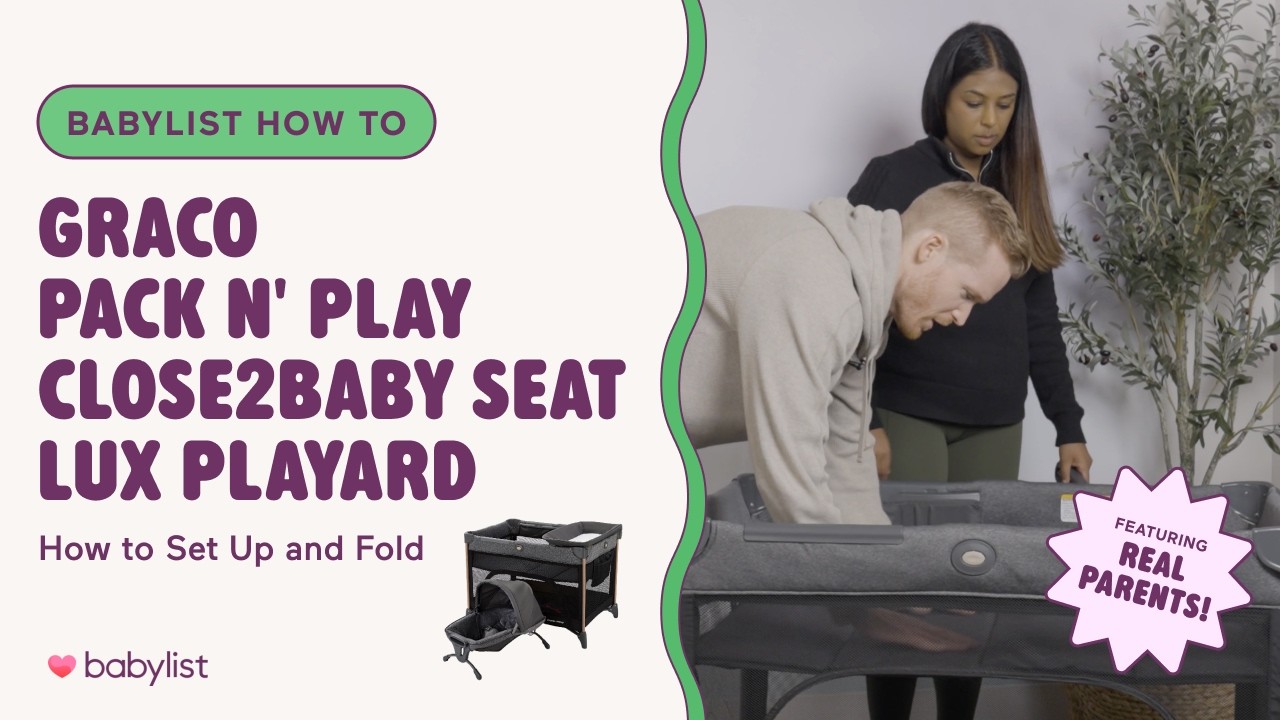 Настоящие родители собирают манеж Graco Pack n Play Close2Baby (пошаговая инструкция)
