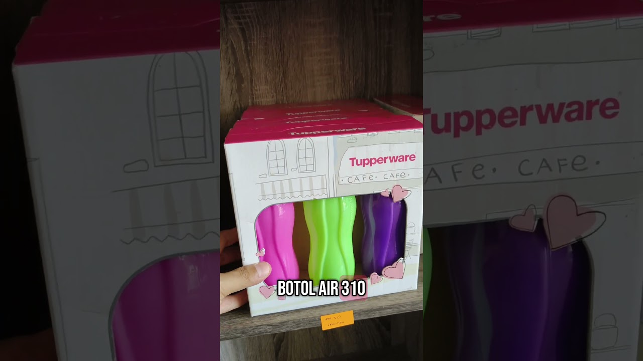 ada kotak3 botolsaiz 310 ml#pakn #tupperwarejasin #hampertupperware #tupperwareonline