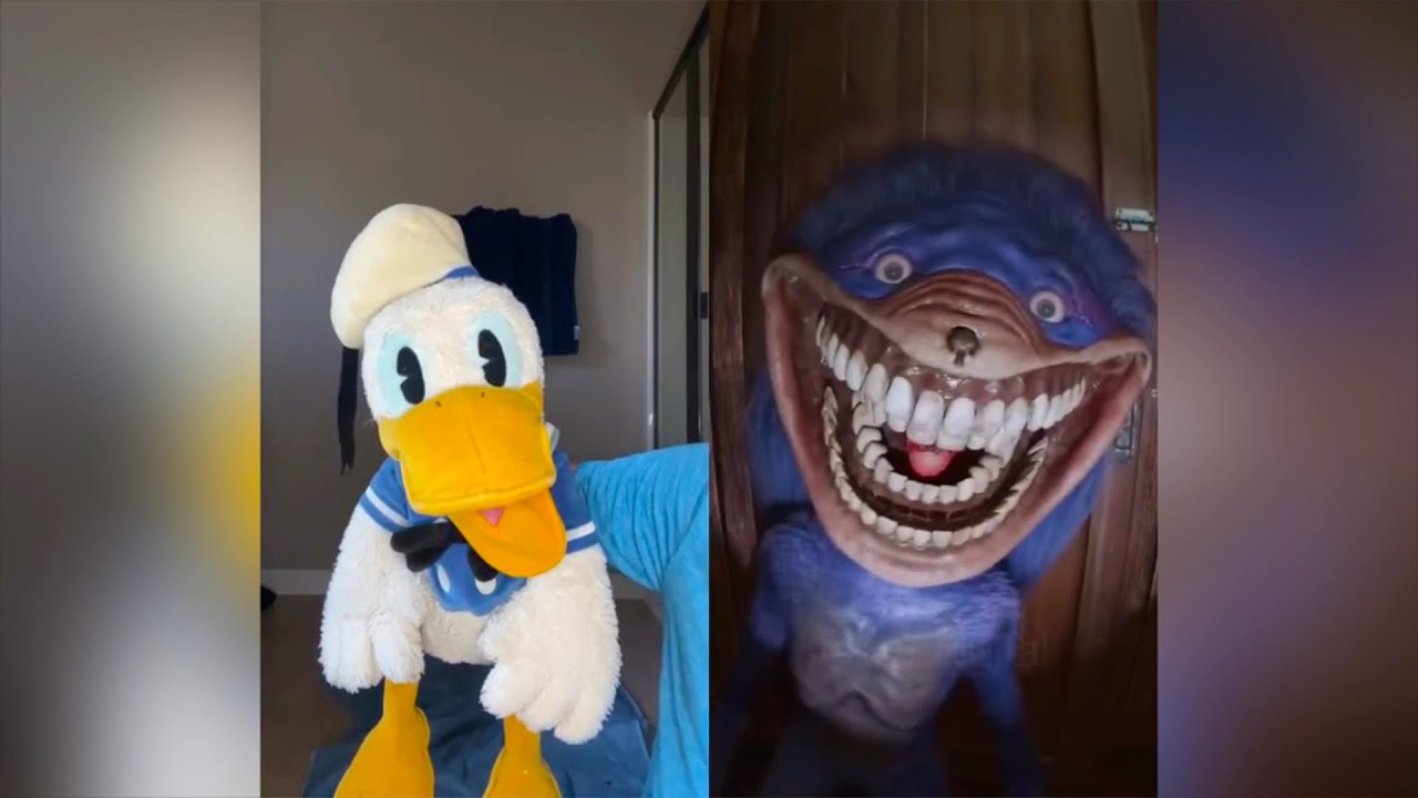 Donald Ducc REACTS To SHIN SONIC TikToks! 28 (DO NOT BE SCARED CHALLENGE)