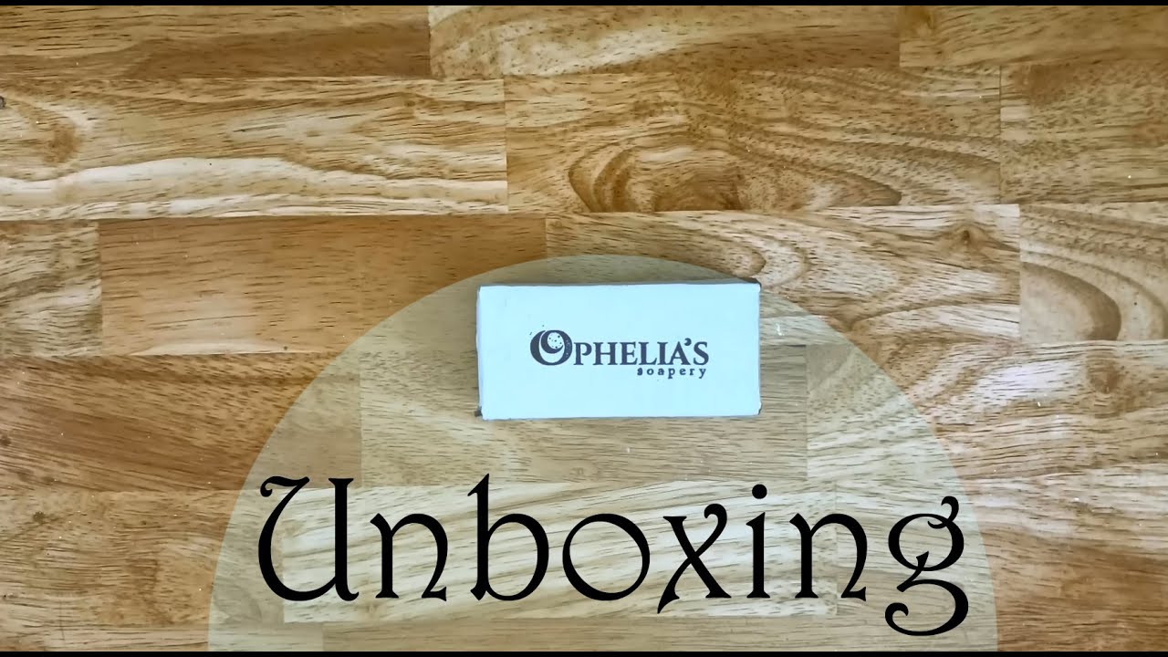Ophelia's Soapery Unboxing  -  Orange Cranberry Soap  -  Cabbage Patch Soap