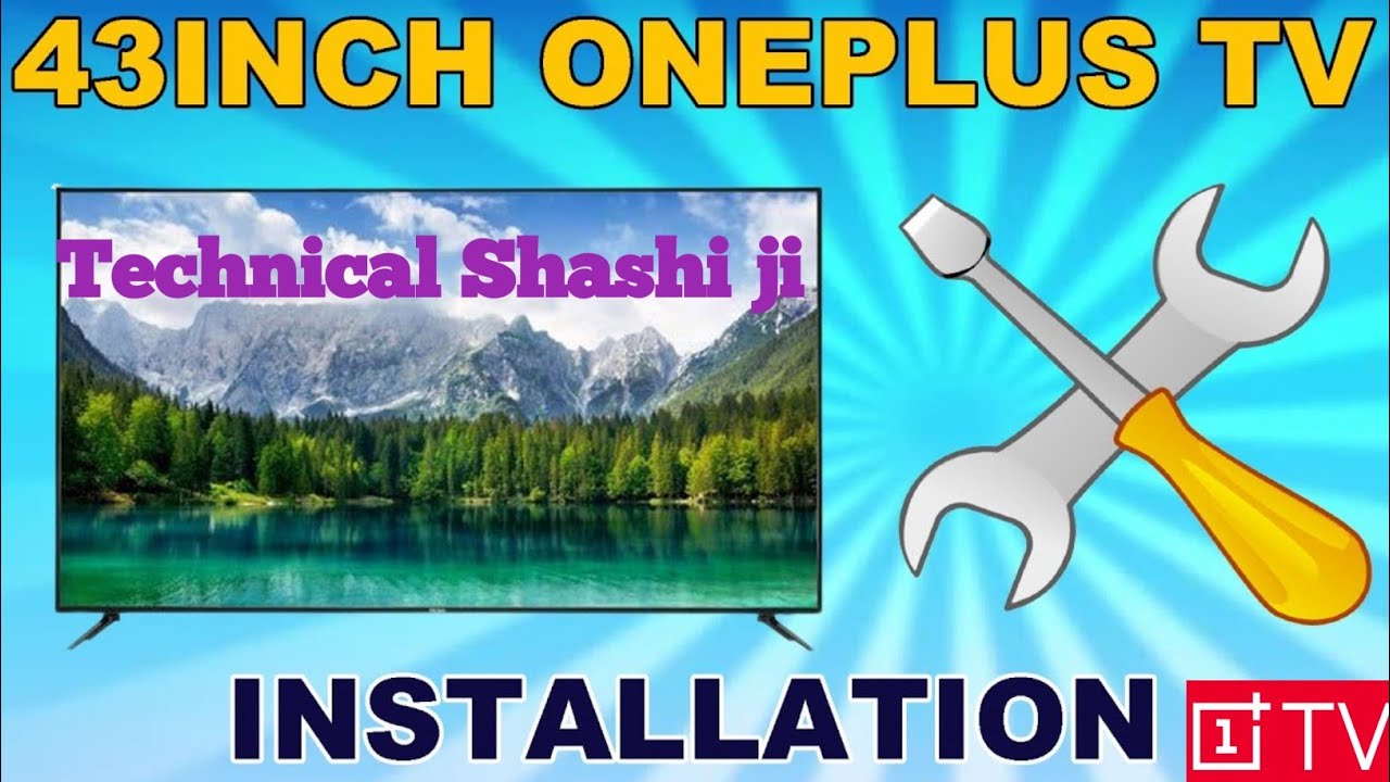 Oneplus 43 Inch TV Installation Video || Oneplus TV Installation on Wall || TV Installation Madurai