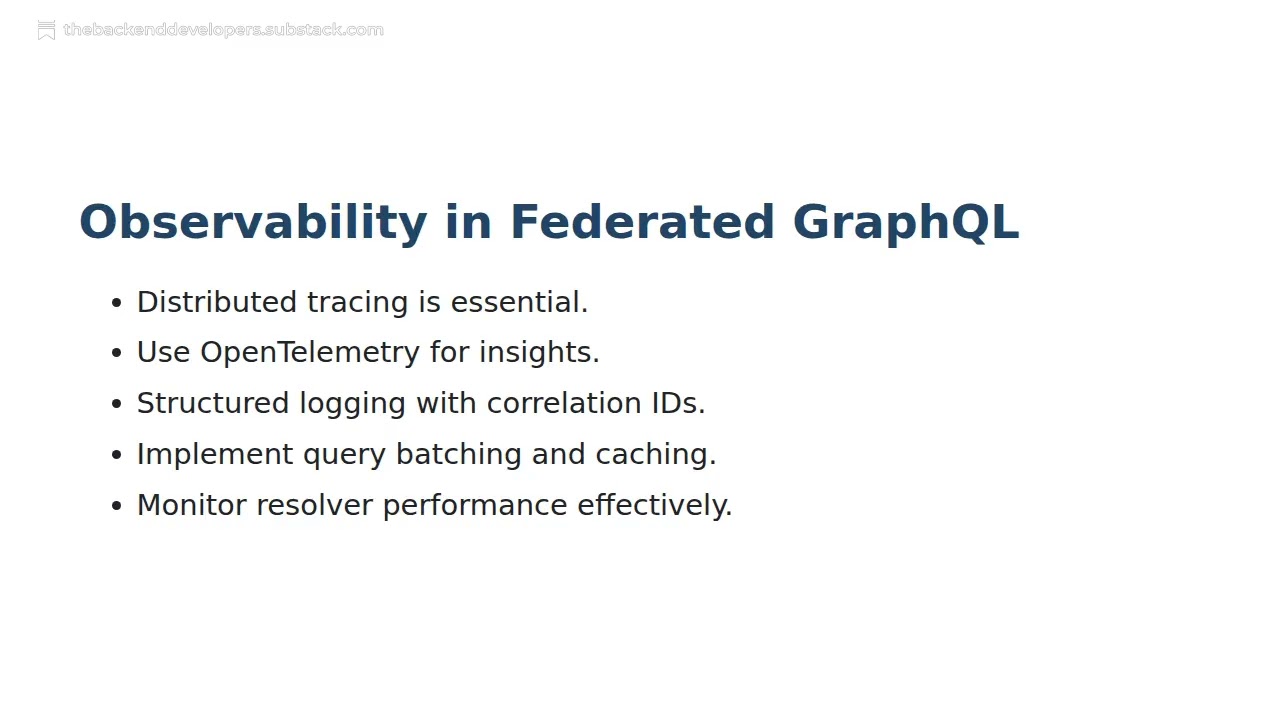 GraphQL Federation for Polyglot Microservices: Design Patterns and Data Consistency Challenges