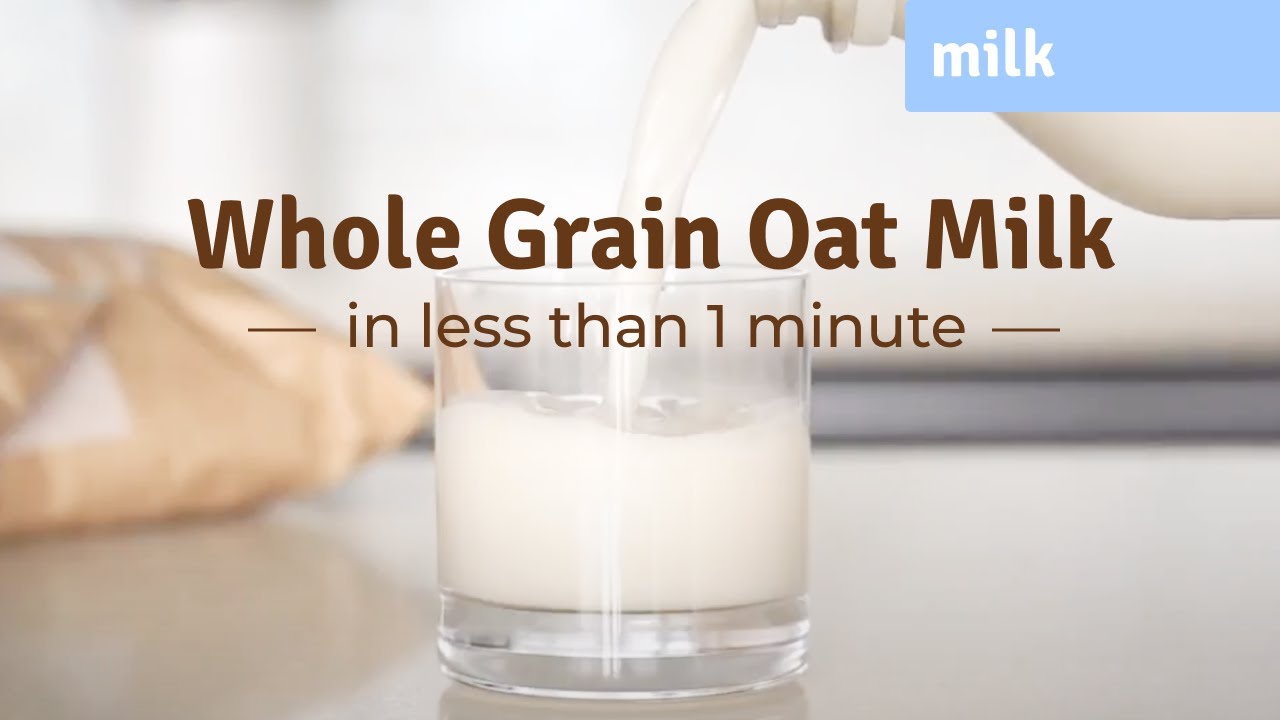 How To Make Oat Milk In Less Than 1 Minute with Almond Cow
