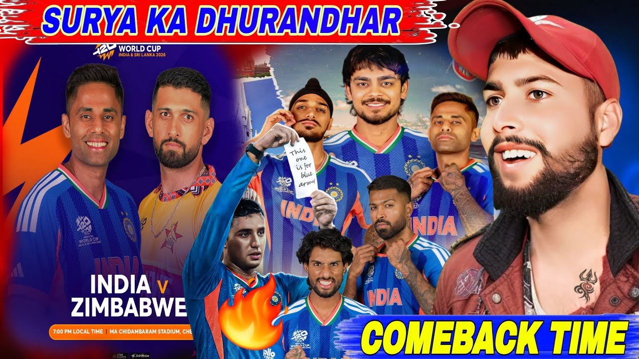 Dhurandhar ki Toli NA Khol Diye Sikandar Zim  ke Dhaage #indvszim #live