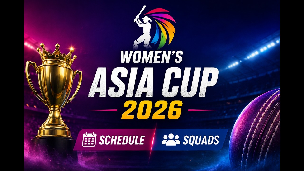 Women&rsquo;s T20 Asia Cup 2026 🔥 Schedule & All Squads | India, Pakistan, Sri Lanka & Bangladesh