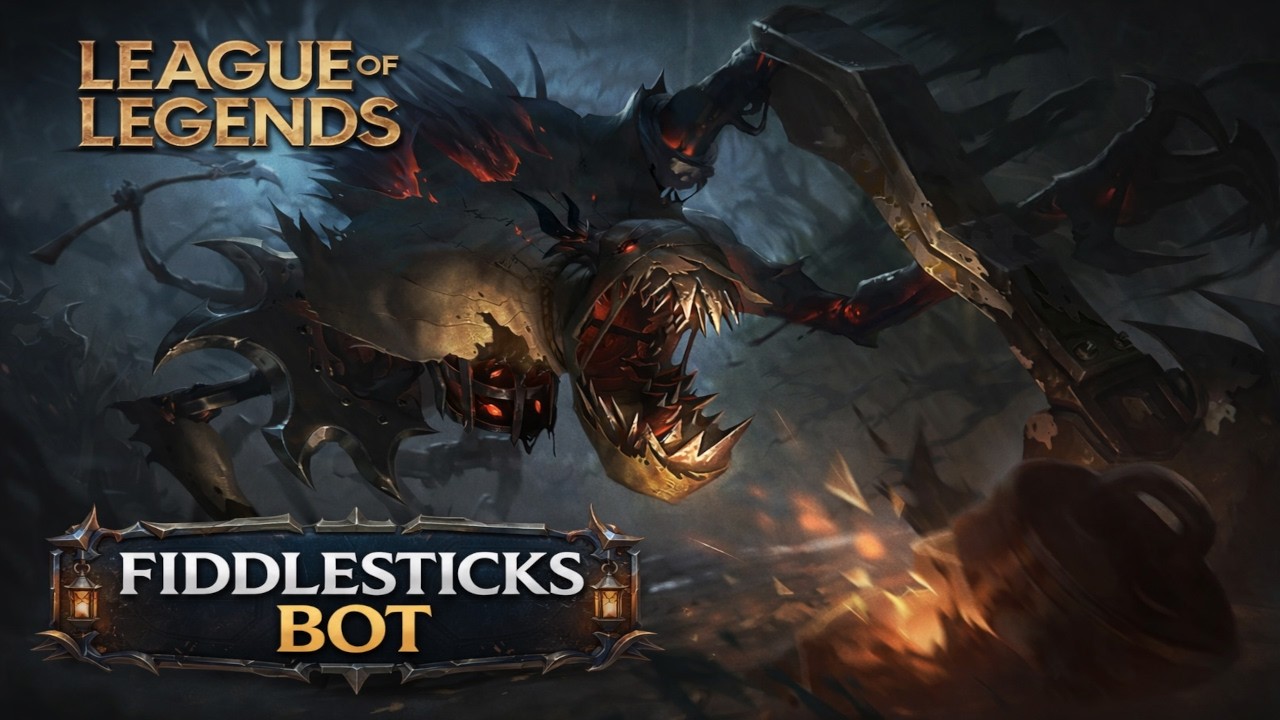 Spectating [FIDDLESTICKS] Bot in League of Legends