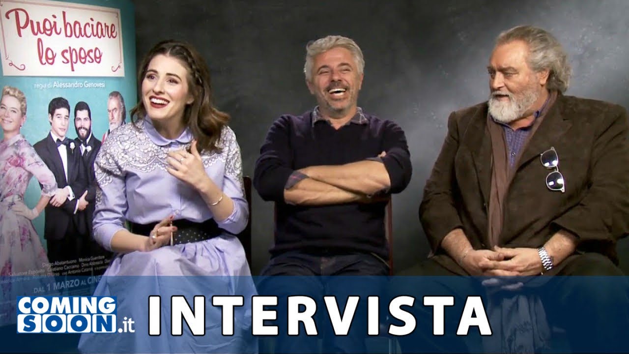Puoi baciare lo sposo: Intervista a Diego Abatantuono, Dino Abbrescia e Diana Del Bufalo