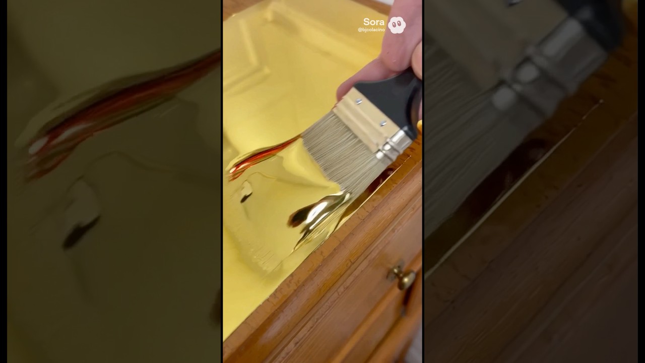 &laquo;Если бы краска Liquid Chrome GOLD была создана для мебели! (My Al Concepts) Вы бы попробовали?&raquo; 👇