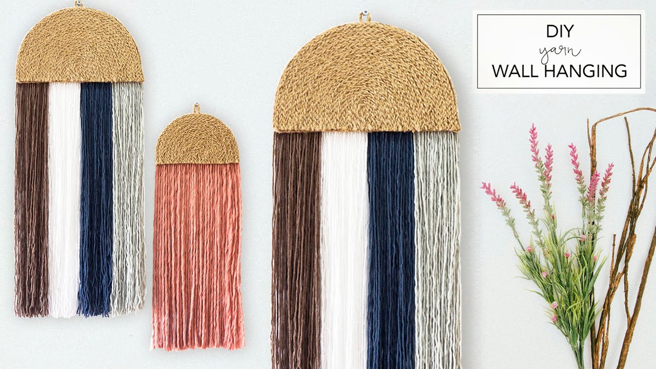 DIY Beautiful Yarn Wall Hanging | Wall Decor | Home Decoration Ideas