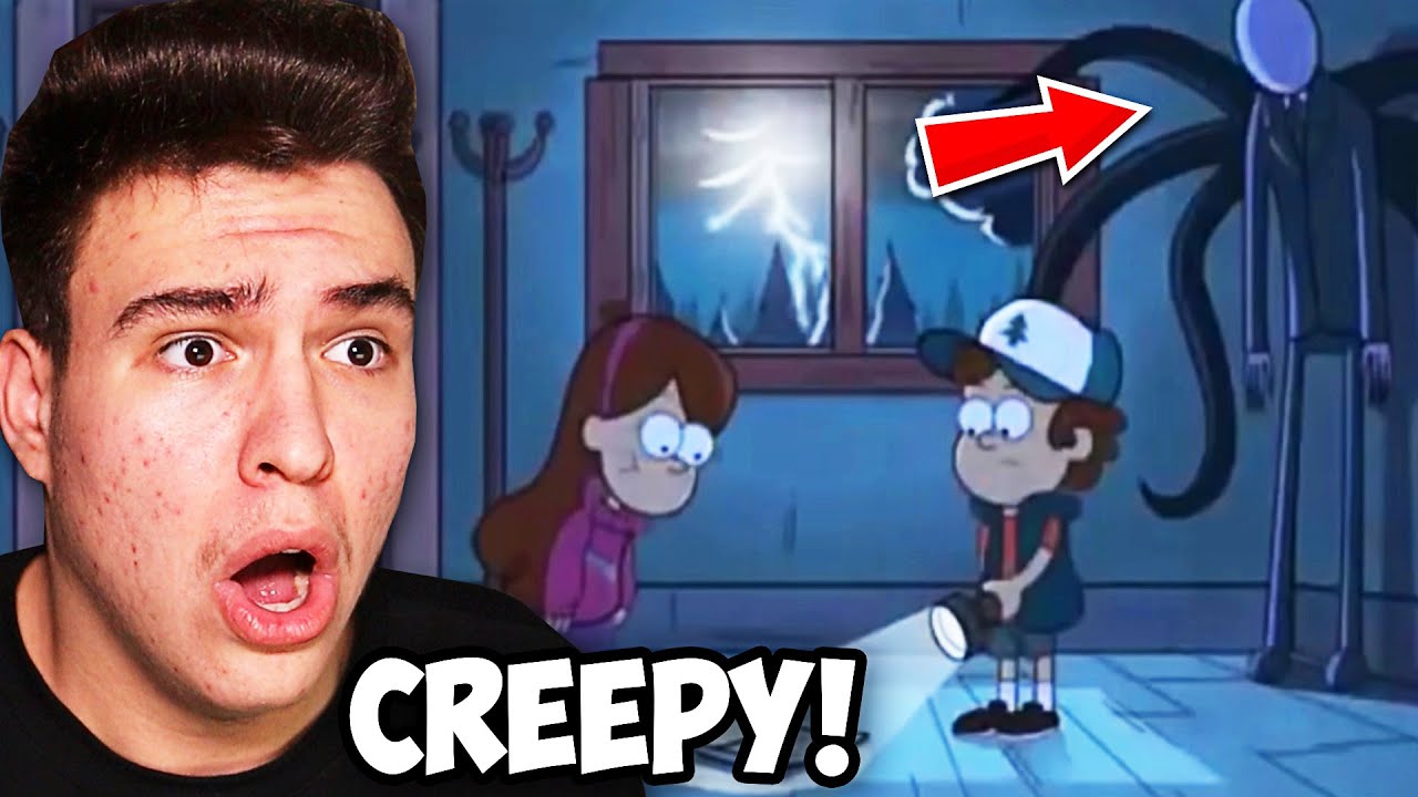 DESENE ANIMATE IN CARE SLENDERMAN A APARUT PE ASCUNS ! *horror*