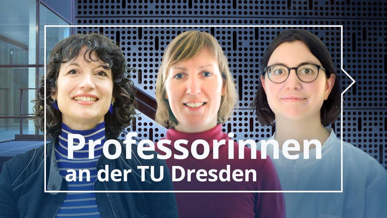 Forschen, lehren, inspirieren &ndash; Professorinnen an der TU Dresden
