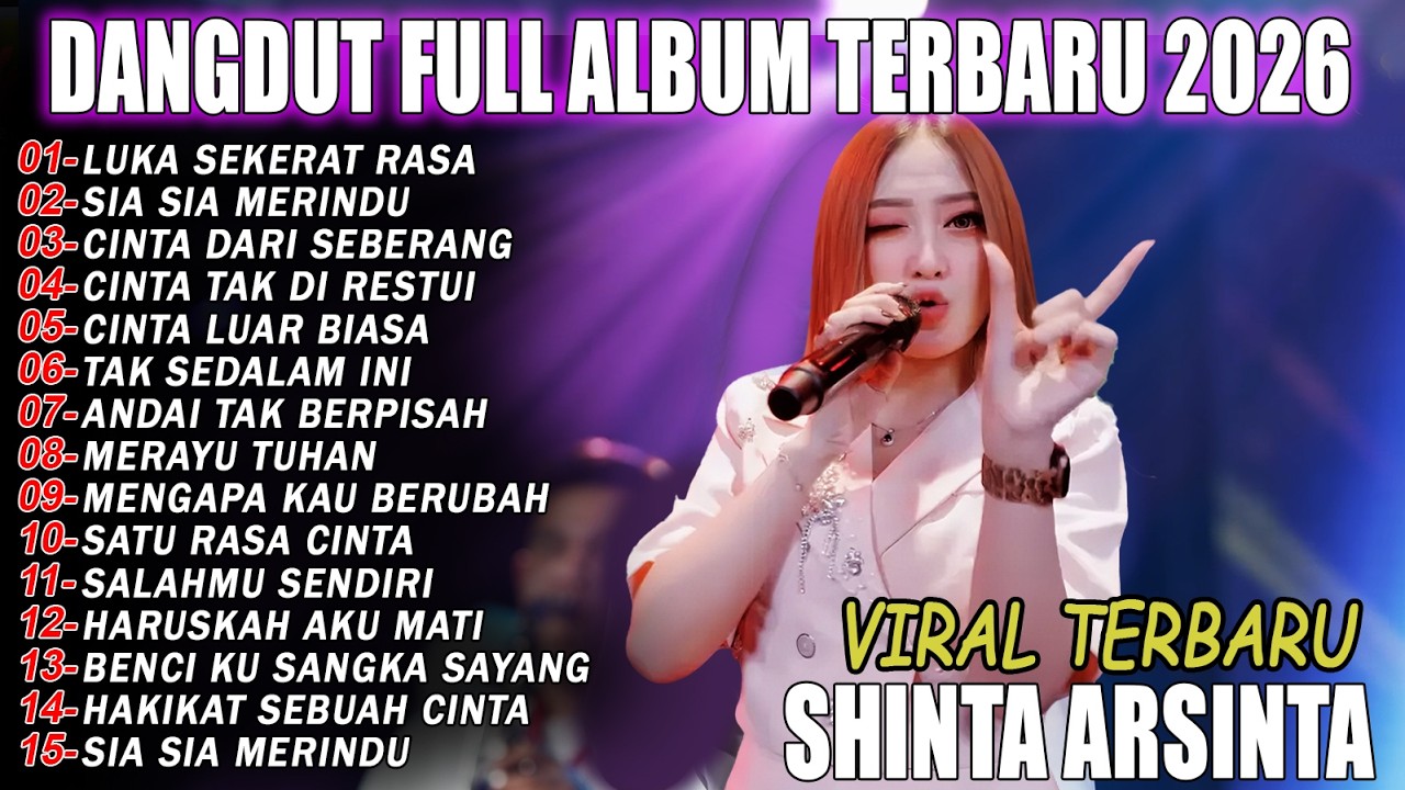 LUKA SEKERAT RASA, SATU RASA CINTA, SIA SIA MERINDU - FULL ALBUM DANGDUT KOPLO TRENDING 2K26