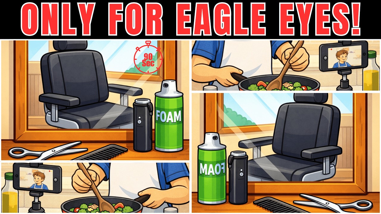 Only Eagle Eyes Can Solve This Puzzle! | Visual Challenge | Spot the Difference