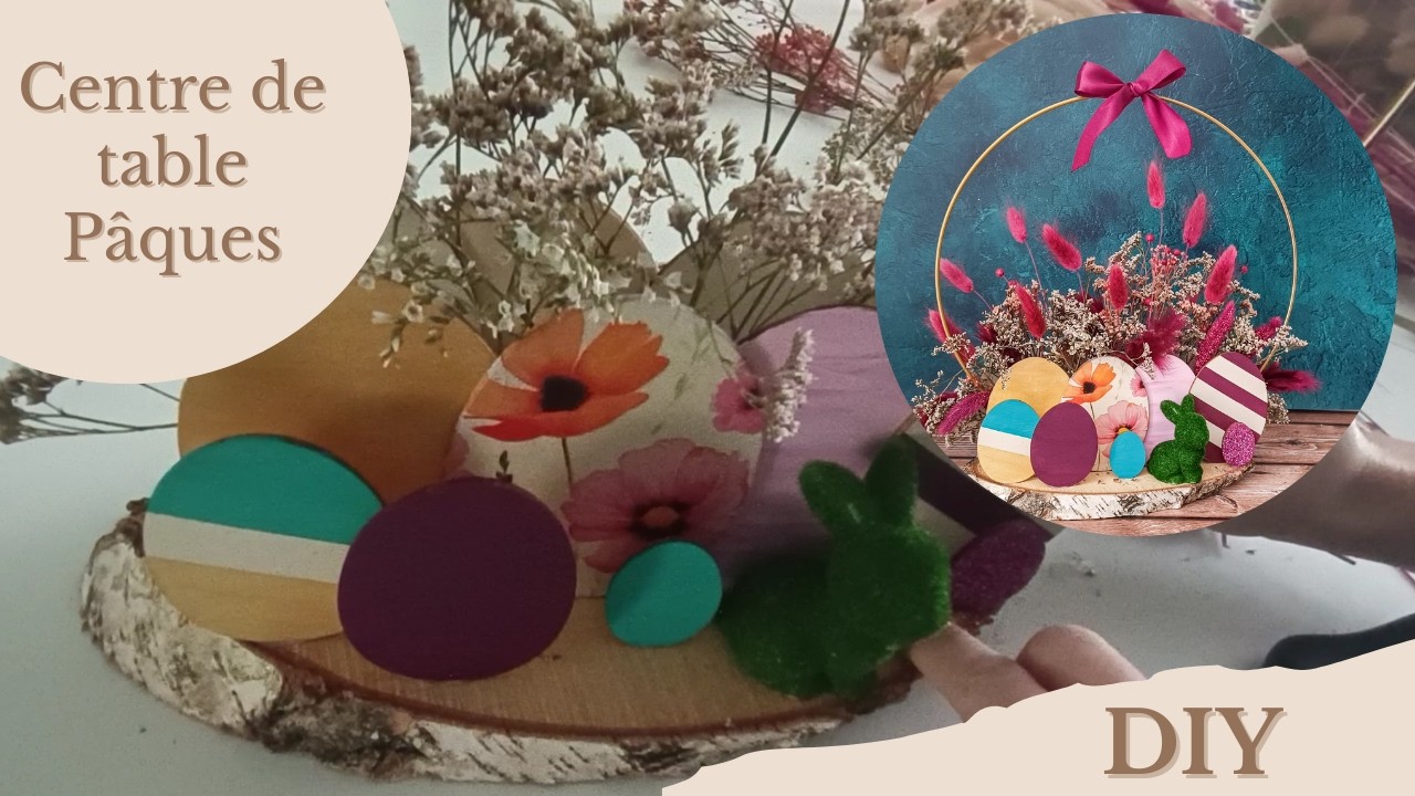 🌸 DIY Décoration de Pâques - Tuto facile