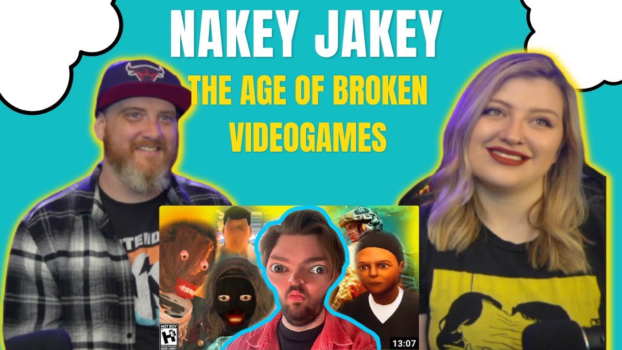Эпоха сломанных видеоигр @NakeyJakey | Реакция HatGuy и @gnarlynikki