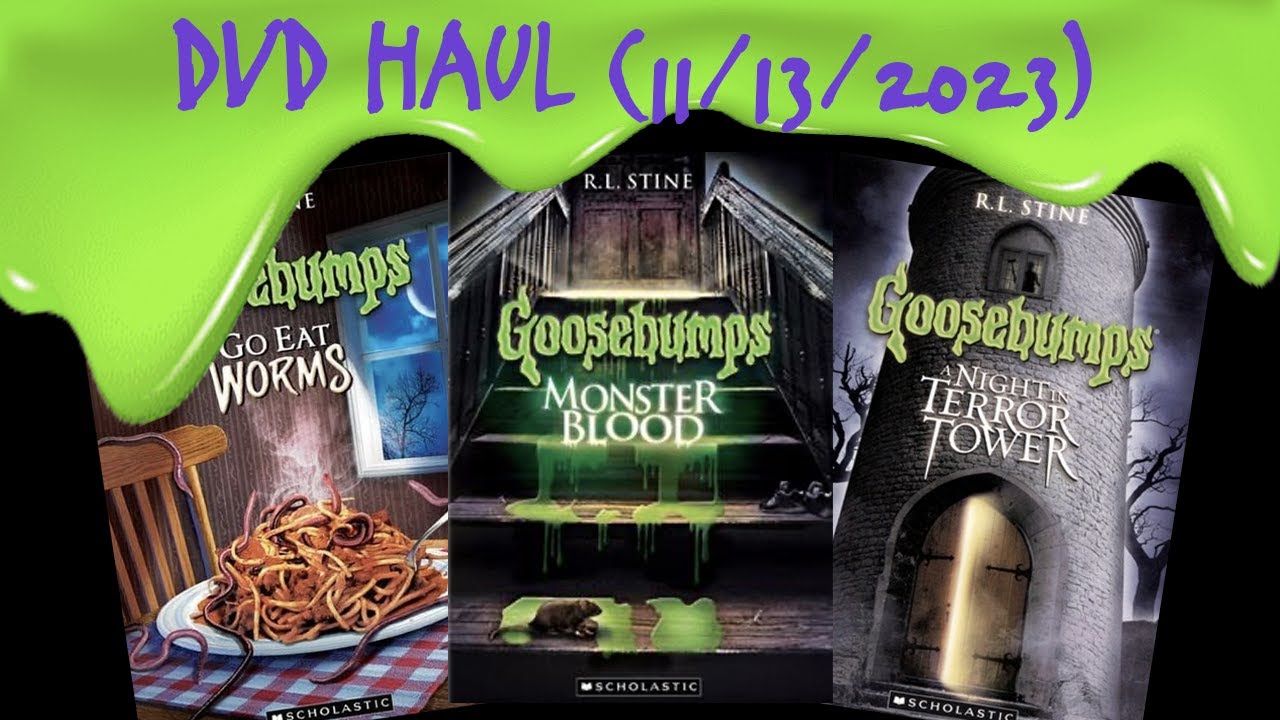 Goosebumps DVD Haul (11/13/2023)