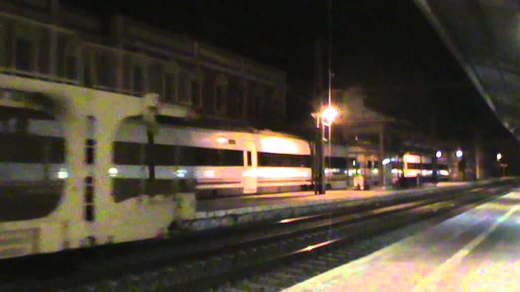 Noche de trenes en Alcazar de San Juan