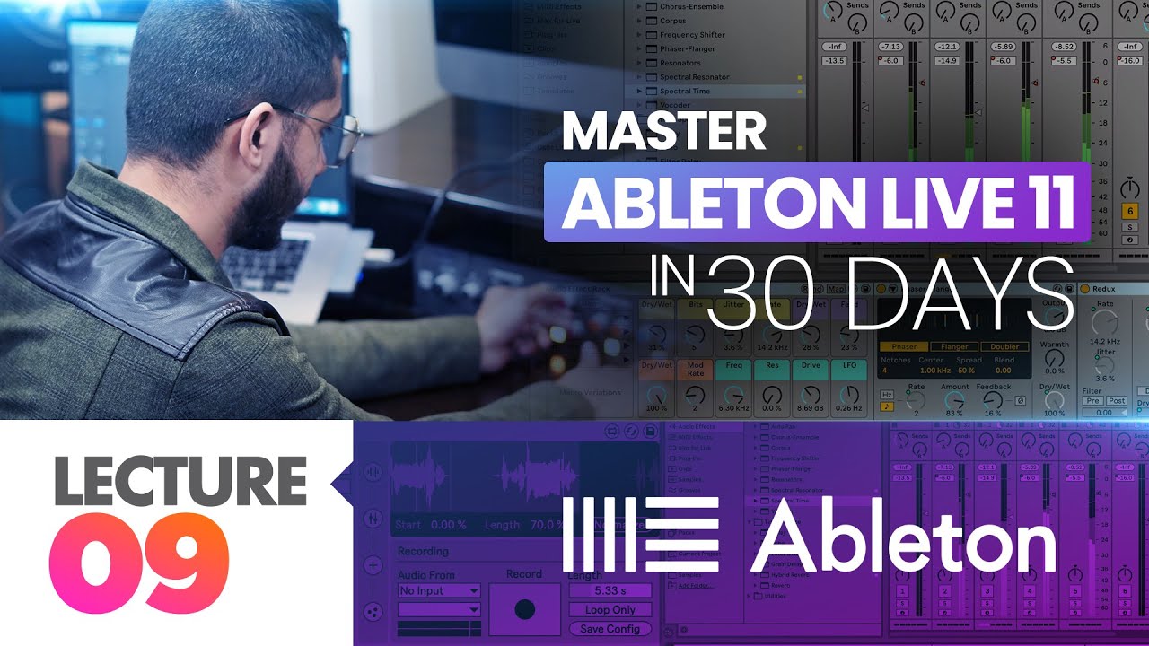 Lecture 09: Beat Making, Drum Rack etc. | Ableton Live 11 Tutorials | Mix With Vasudev | Hindi