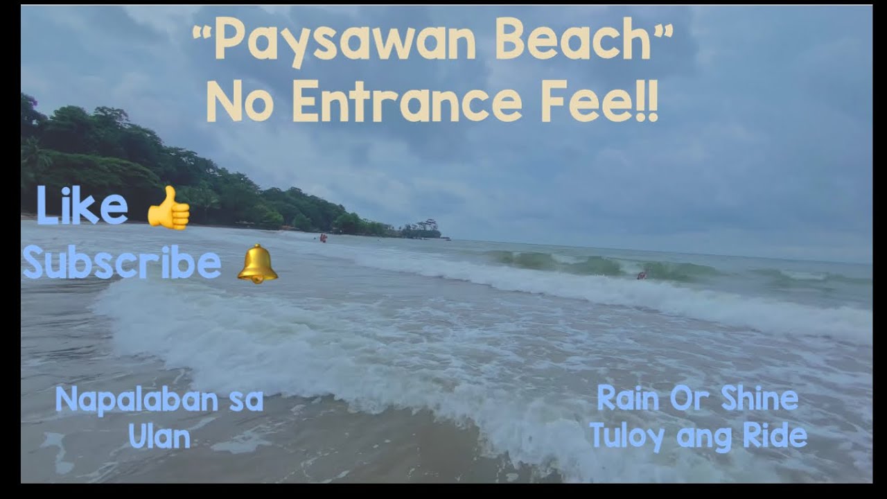 Rain or Shine we Go!! Maulang Ride Adventure sa Paysawan Beach, Bagac Bataan