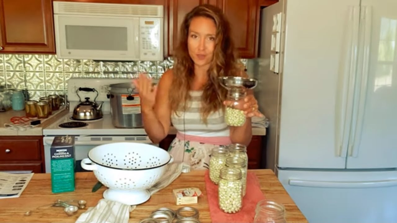 How to Can Beans the EASIEST way to can shelled beans
