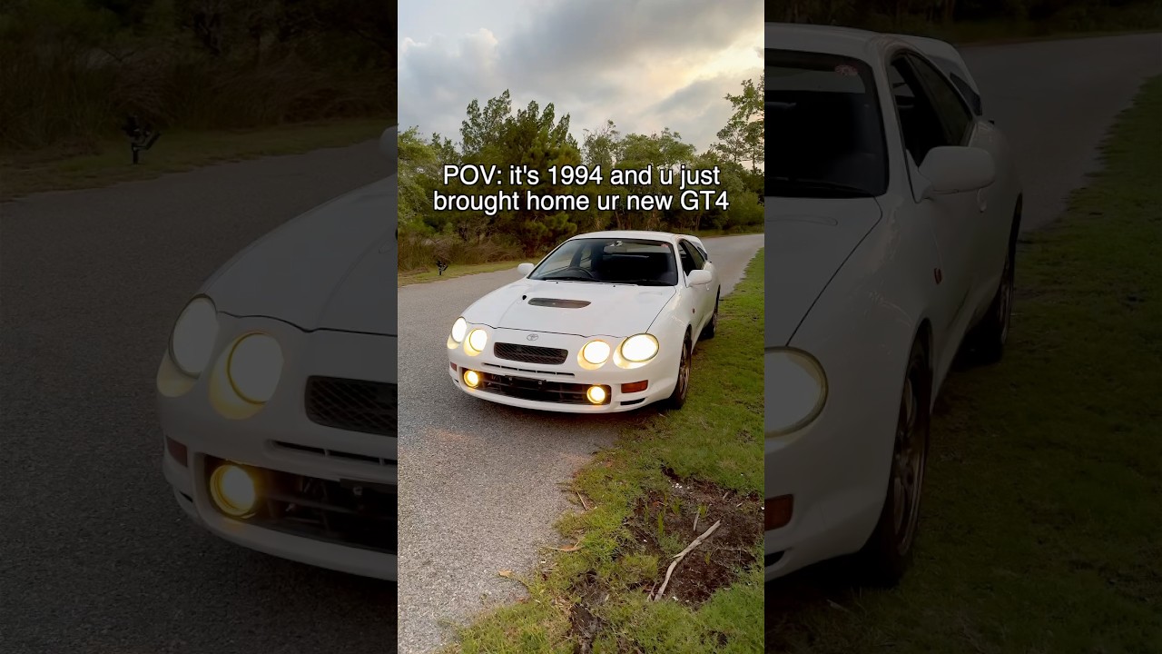 POV it’s 1994 and u just brought home ur new Toyota Celica GT-Four