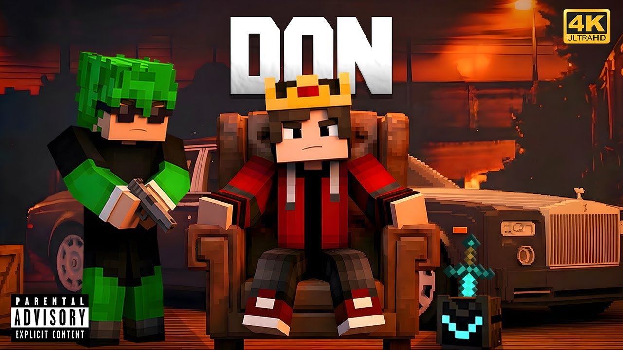 DON (Official Video) Ft. SPIKY, aTerroR | MrGamerTee | Minecraft Animation Song