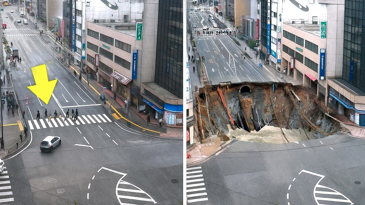 Unbelievable City Collapses and Mistakes Caught on Camera