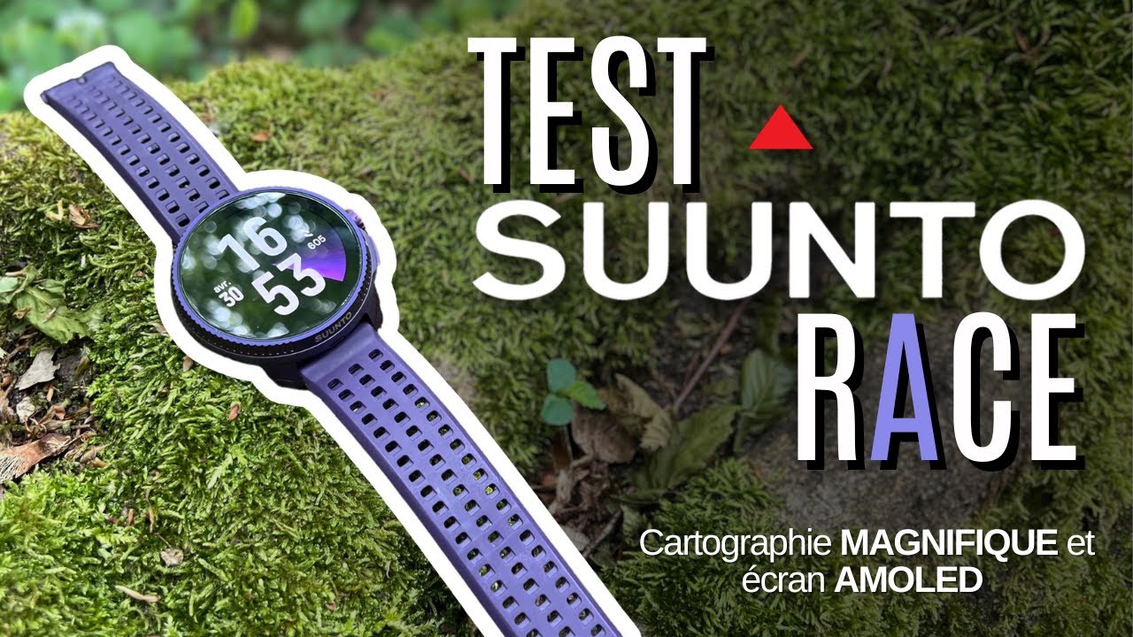 Test de la Suunto RACE : Cartographie magnifique et écran AMOLED