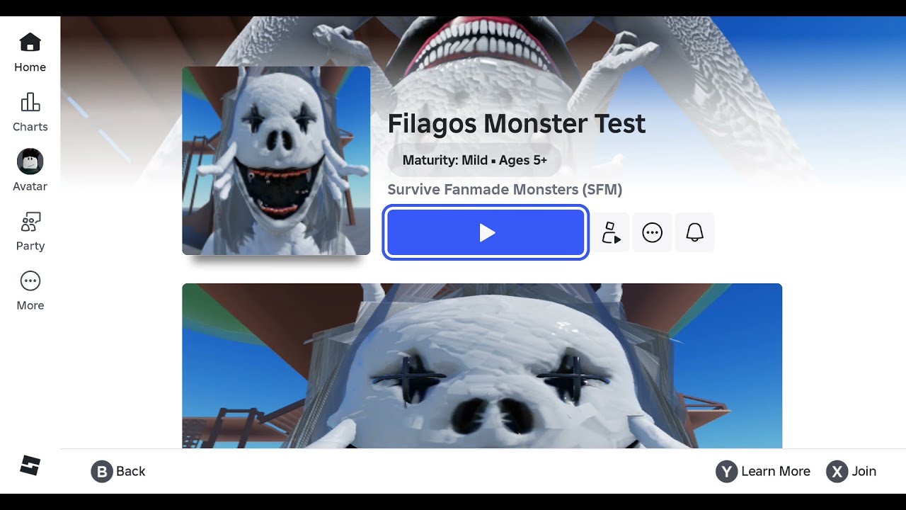 Roblox Filagos Monster Test