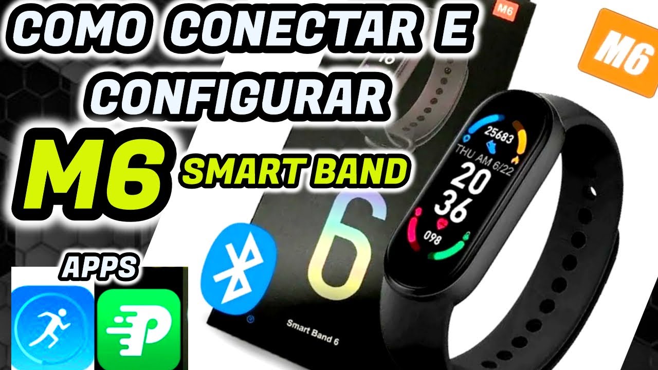 ✅Aprenda COMO CONECTAR e CONFIGURAR M6 SMARTBAND , app FIT HERE - FIT PRO