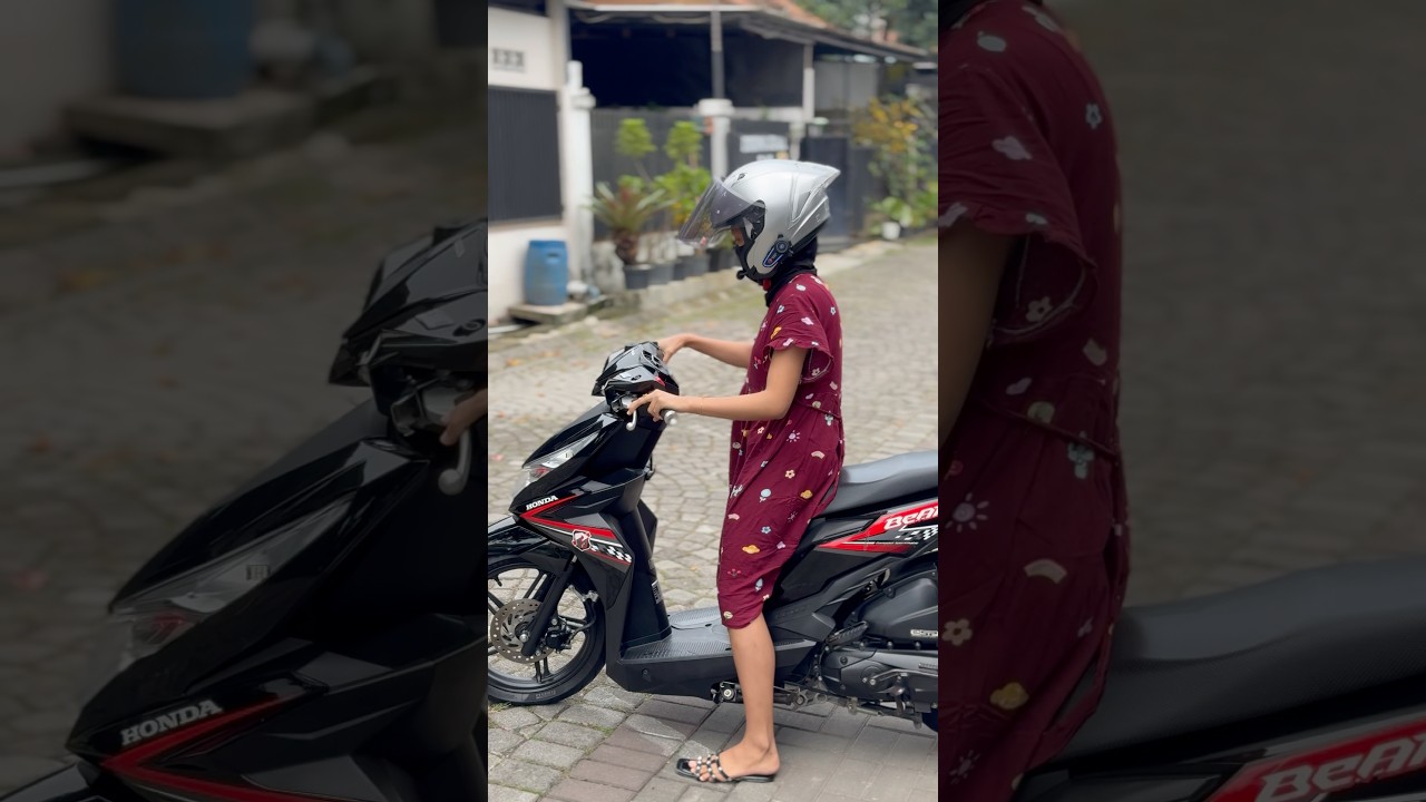 helm njs gt beat esp 2018 #beatesp #beatfi #hondabeat #njshelmet #intercom