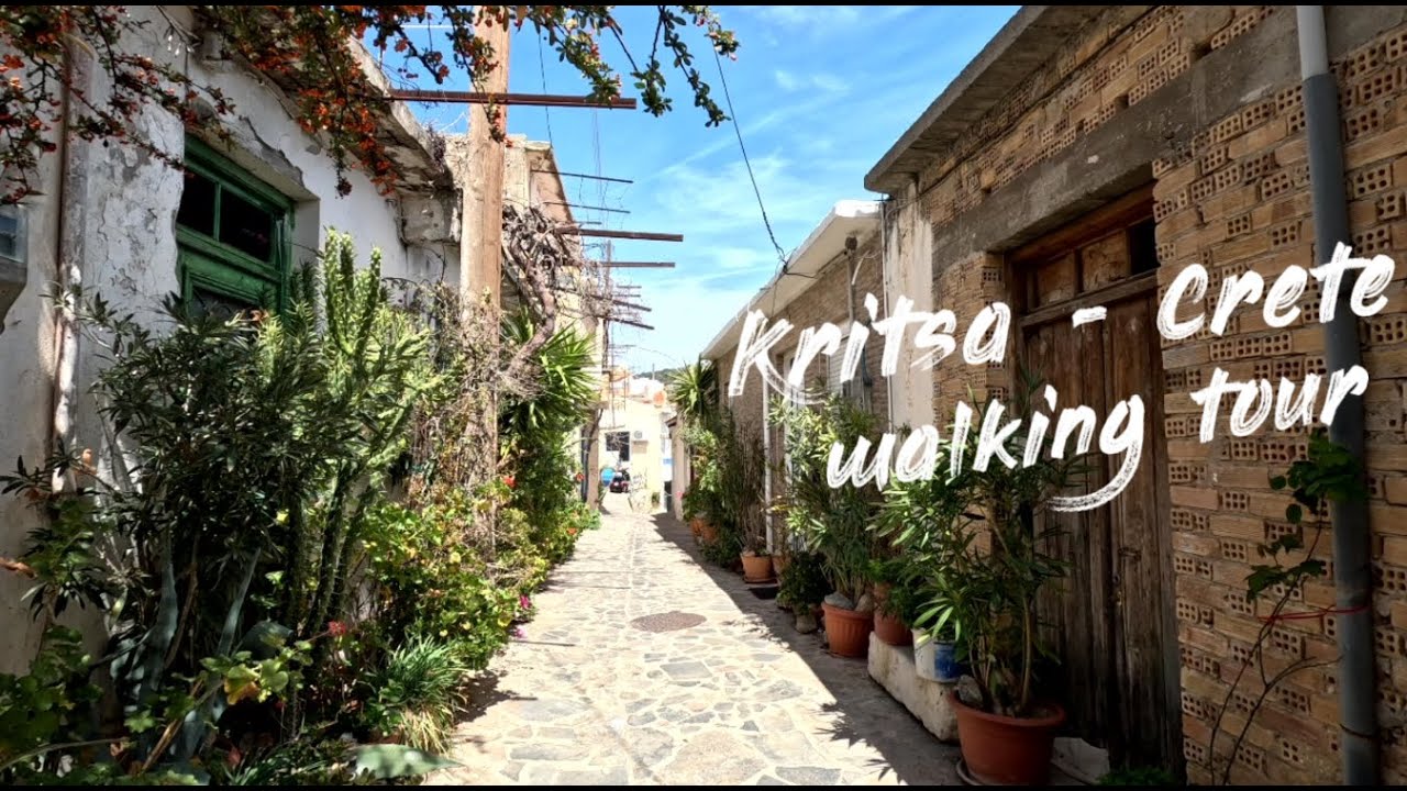 Morning walk in Kritsa, Crete, Greece