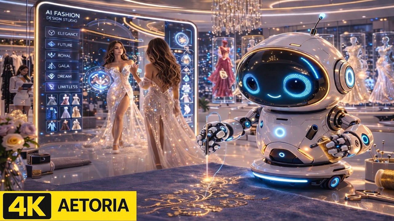 ✨ Inside a Futuristic Fashion Showroom | The Future of Fashion Design