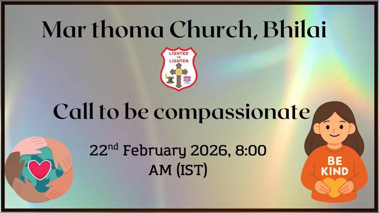 Holy Qurbana Malayalam: 22nd /February/2026, Celebrant -  Rev. Raji Eapen