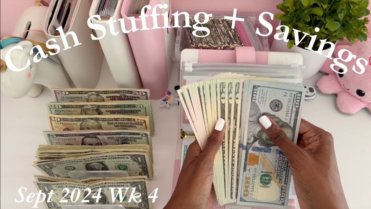 $410 | Cash Envelope Stuffing | Sept 2024 | Single Mom