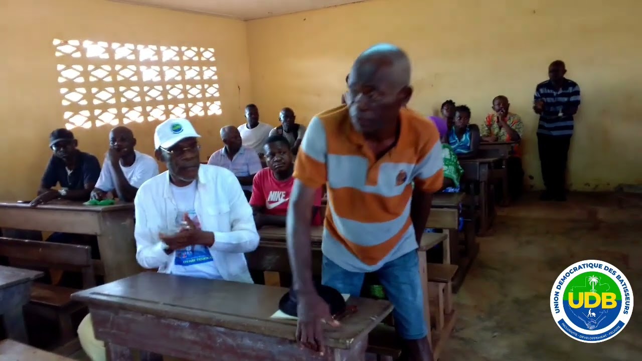 Le Compagnon OYABI TIDJOGO DIDANCE (Tête de liste UDB campagnes législatives)