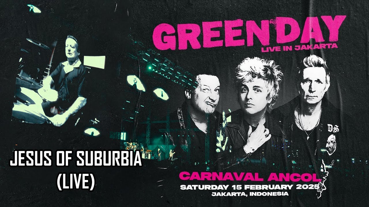[4K] Green Day - Jesus of Suburbia (Live in Jakarta 2025) #greendayindonesia #greendayjakarta