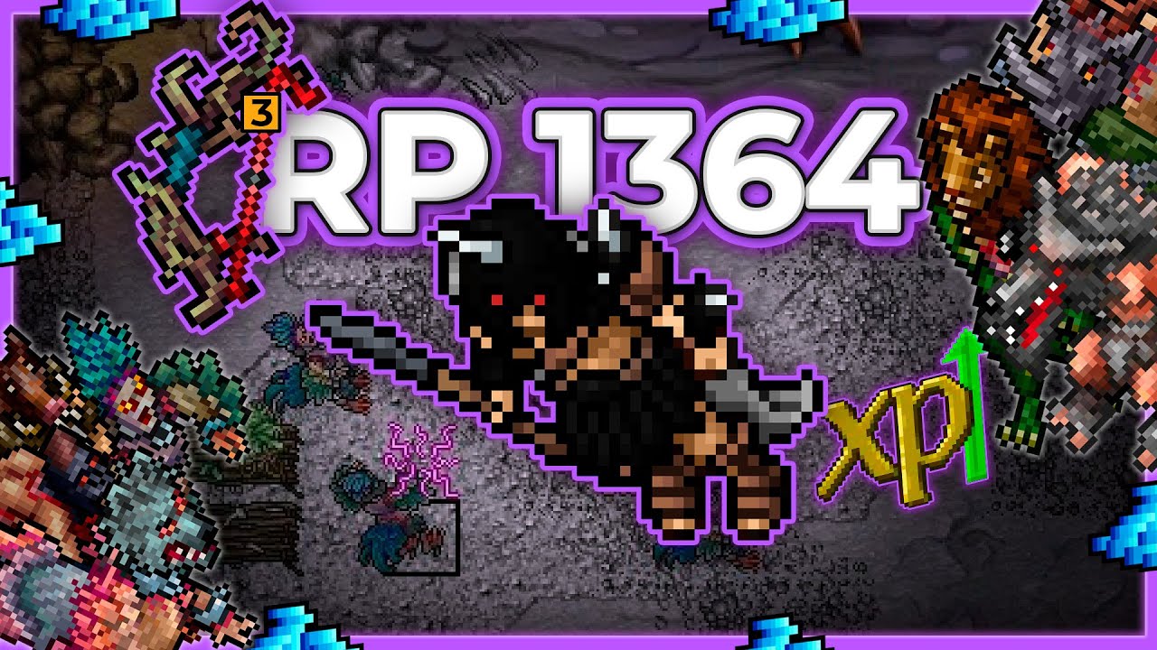 RP 1364 Hunt Solo Deeper Ingol (-3) 12kk/h Raw + 2.2kk Profit - Tibia Hunt [15.20]