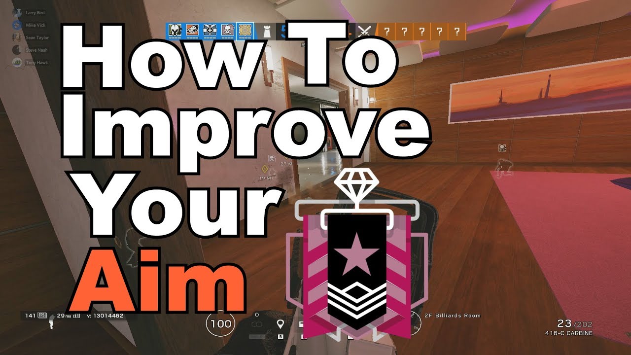 *How To Improve Your Aim* (Rainbow Six Siege)