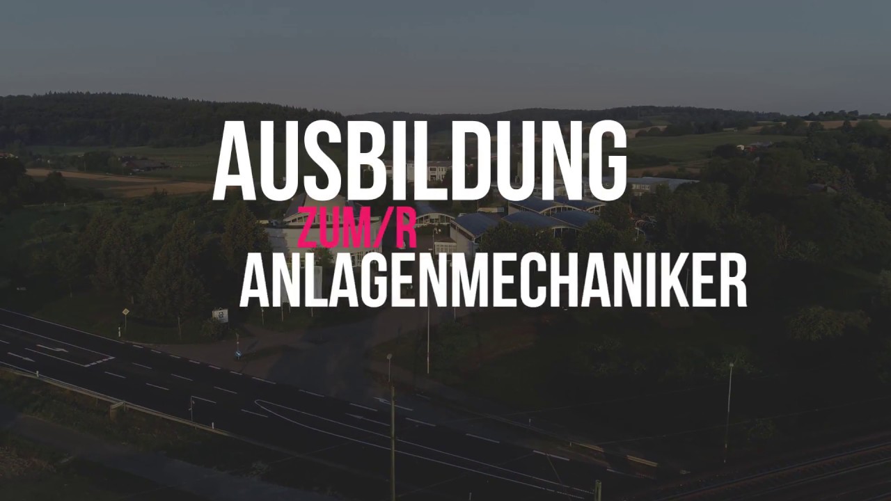 Ausbildung zum Anlagenmechaniker