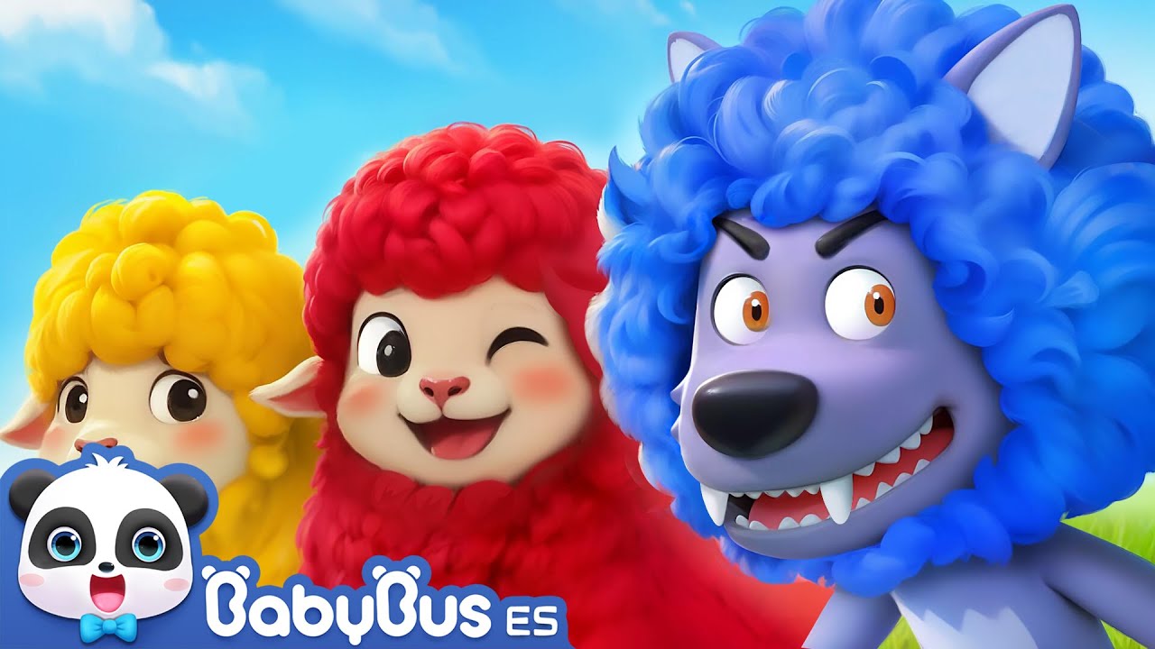 Bee Bee Oveja Colorida | Canción de la Granja | Videos para Niños | BabyBus en Español