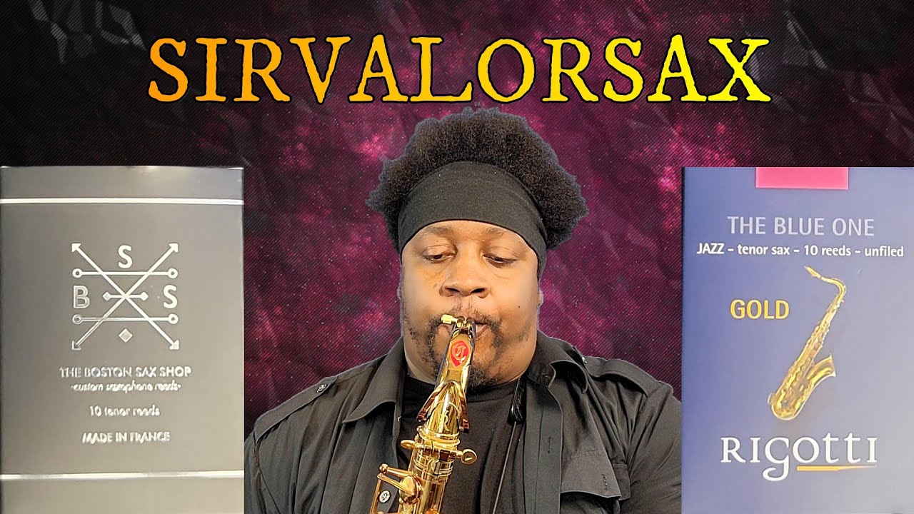 Boston Sax Shop Reeds vs Rigotti Gold