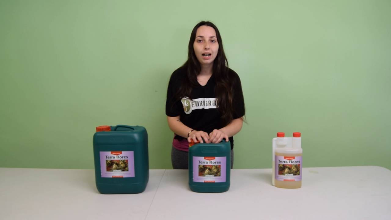 Terra Flores Canna Fertilizante Floracion - Eurogrow.es