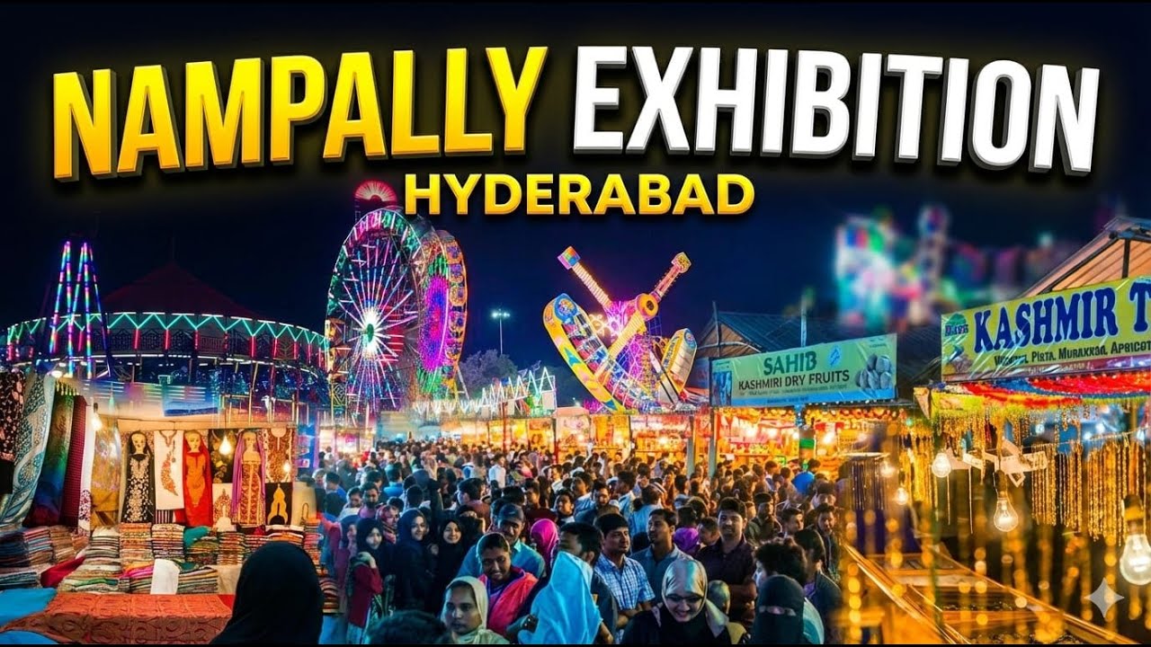 Nampally exhibition hyderabad 2026 #trending #numaish2026 #numaishexhibition #pallavimuchatlu