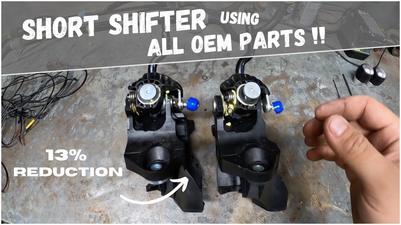 DIY 8th gen civic Si Short Shifter // Using OEM parts only