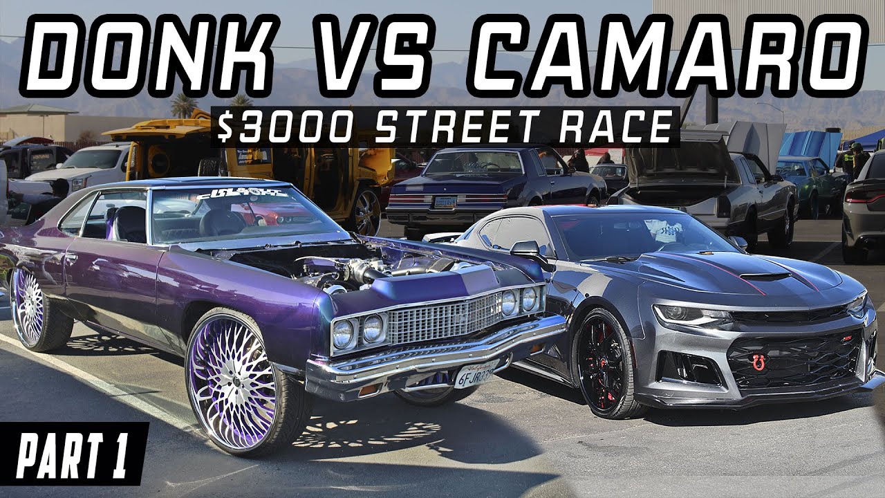 DONKMASTER & TONIBANDZ vs NITROUS CAMARO $3000 STREET RACE - The Explosion 2019